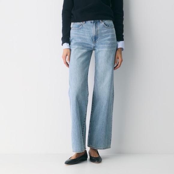 Denim Forum Denim - Denim Forum The Farrah Hi-Rise Wide Jean